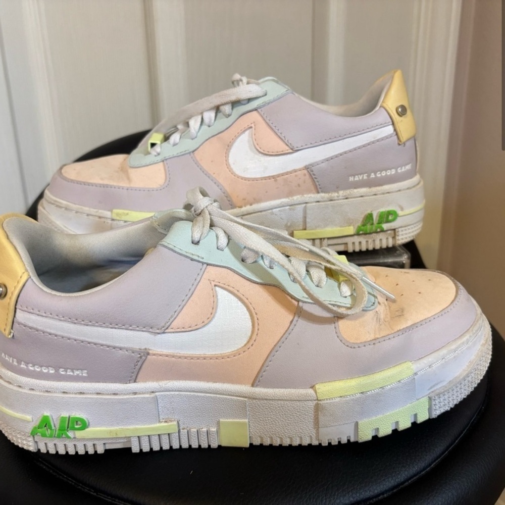 Nike Air Force 1 Shadow Sneakers Athletic Shoes - Picture 2 of 13